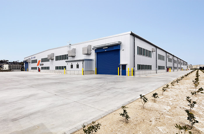 工場用地造成、建築外構工事